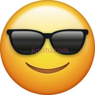 太阳镜,sunglasses cool face iphone ios emoji PNG