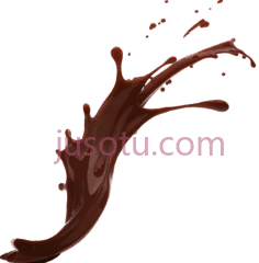 牛奶巧克力飞溅PNG
