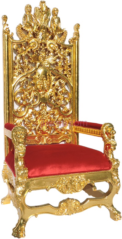 女王宝座,chair queen's throne PNG