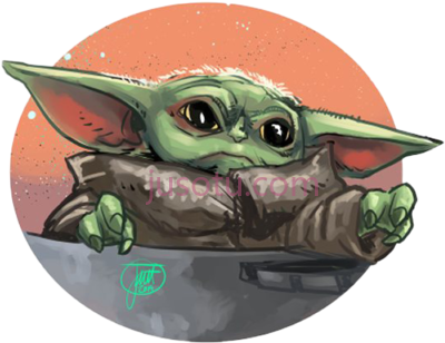 星球大战,star wars cute baby yoda PNG