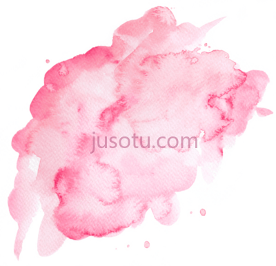 水彩粉,watercolor pink PNG